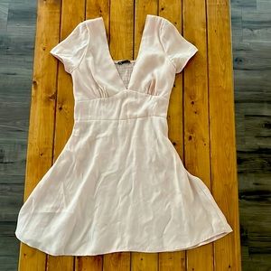 Zara SMALL Pink Dress Mini